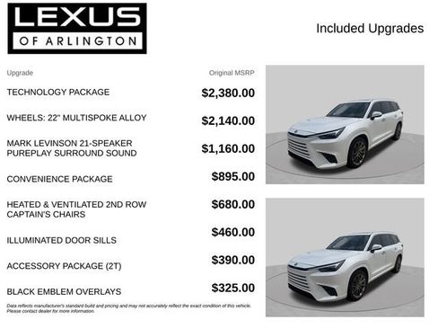 Used 2026 Lexus TX 350 AWD w/ Technology Package image 4