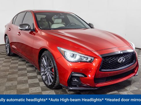 Used 2021 INFINITI Q50 Red Sport 400 w/ Proactive Package AWD/4WD image 17