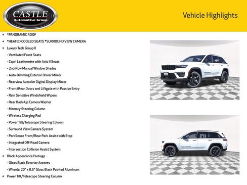 New 2025 Jeep Grand Cherokee Limited w/ Luxury Tech Group II image 3