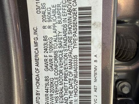 Used 2018 Honda Accord Touring image 48