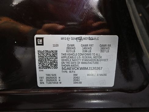 Used 2021 Buick Enclave Avenir w/ Avenir Technology Package image 57