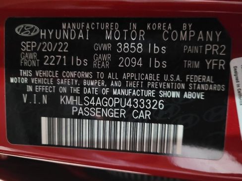 Used 2023 Hyundai Elantra SEL w/ Convenience Package FWD image 33