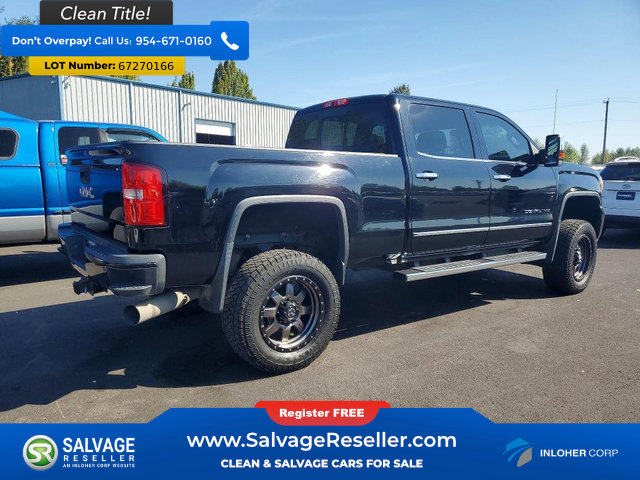 Used 2015 GMC Sierra 2500 Denali w/ Duramax Plus Package AWD/4WD image 4