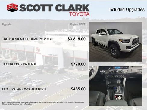 Used 2022 Toyota Tacoma TRD Off-Road w/ TRD Premium Off Road Package RWD image 8