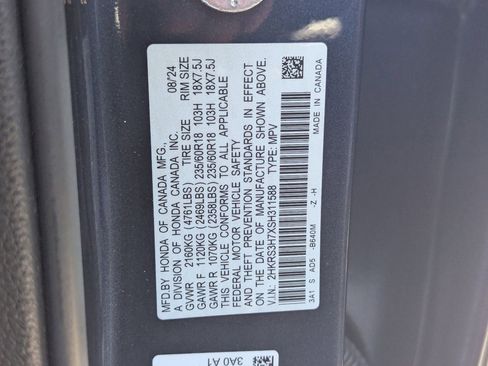 Certified 2025 Honda CR-V EX-L image 34