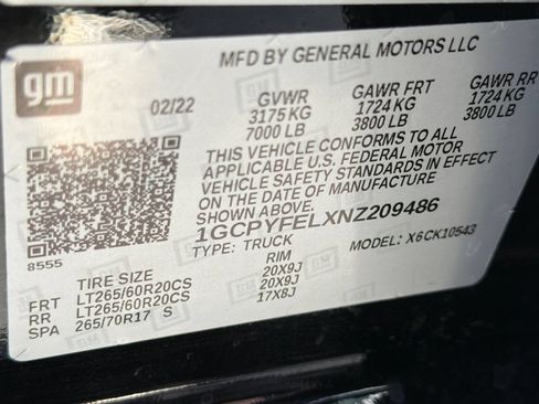 Used 2022 Chevrolet Silverado 1500 LT Trail Boss w/ Safety Package AWD/4WD image 33