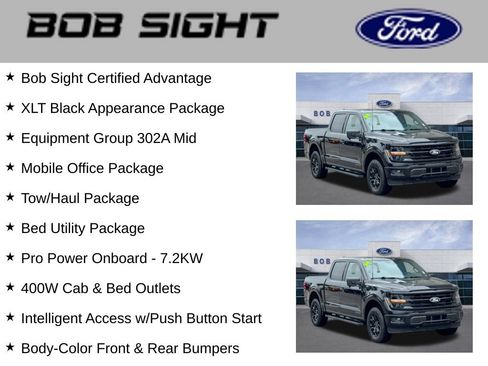 Used 2024 Ford F150 XLT w/ Equipment Group 302A MID AWD/4WD image 3
