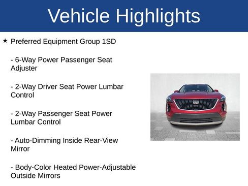 Used 2019 Cadillac XT4 Premium Luxury w/ Driver Awareness Package FWD image 3