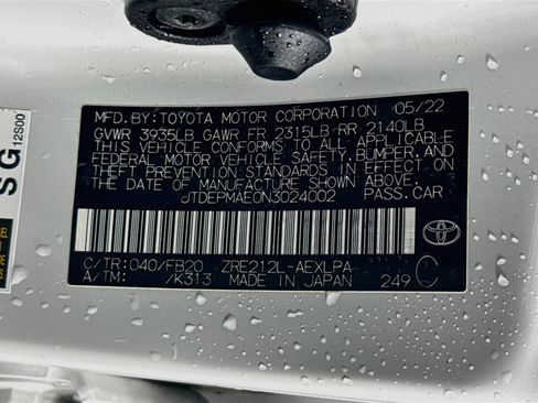 Used 2022 Toyota Corolla LE FWD image 36
