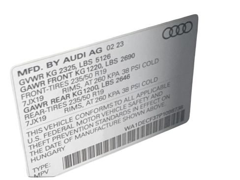 Used 2023 Audi Q3 2.0T Premium w/ Convenience Package AWD/4WD image 51