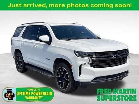 Used 2021 Chevrolet Tahoe RST w/ Luxury Package AWD/4WD image 1