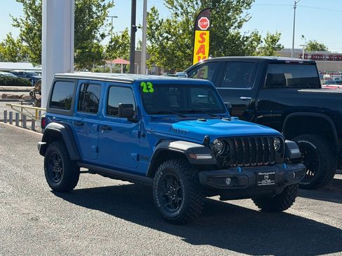 Used 2023 Jeep Wrangler Unlimited AWD/4WD image 4