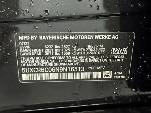 Certified 2022 BMW X5 xDrive40i w/ M Sport Package image 36