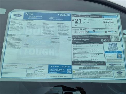 New 2026 Ford F150 XL w/ Equipment Group 103A High RWD image 15