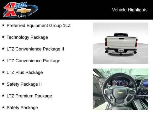 Certified 2021 Chevrolet Silverado 1500 LTZ w/ LTZ Premium Package image 2