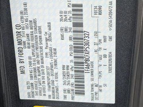 Used 2023 Ford Mustang GT Premium w/ Equipment Group 401A image 23