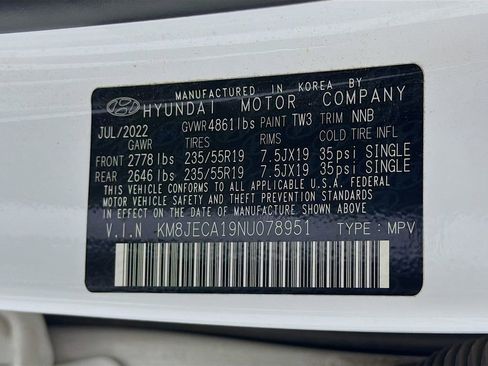 Used 2022 Hyundai Tucson Limited w/ Cargo Package image 34