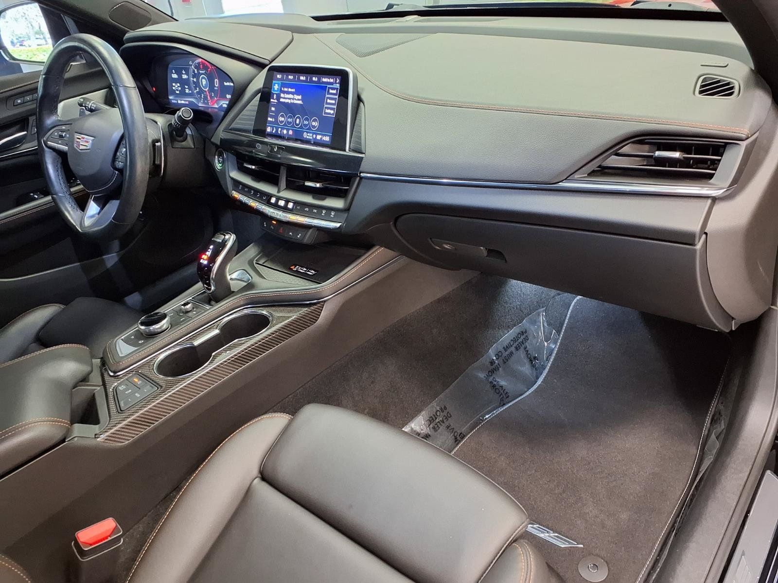 Certified 2022 Cadillac CT4 V w/ Technology Package AWD/4WD image 9