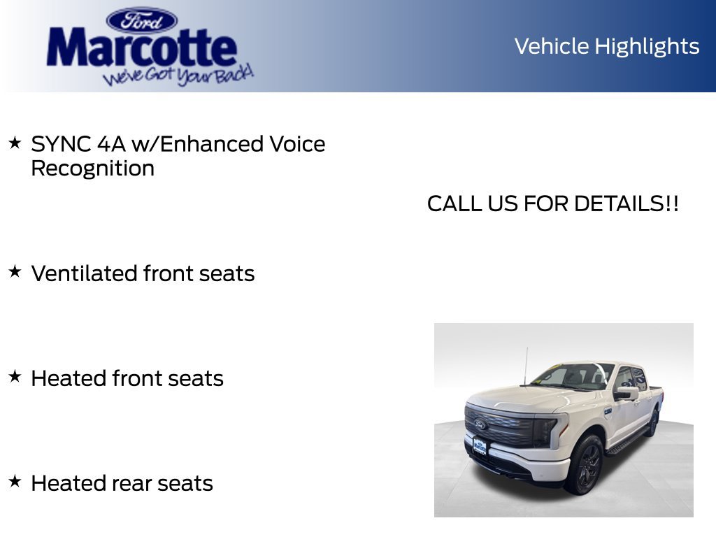 Used 2024 Ford F150 Lightning Lariat AWD/4WD image 17