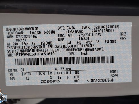 Used 2026 Ford F150 Tremor AWD/4WD image 30