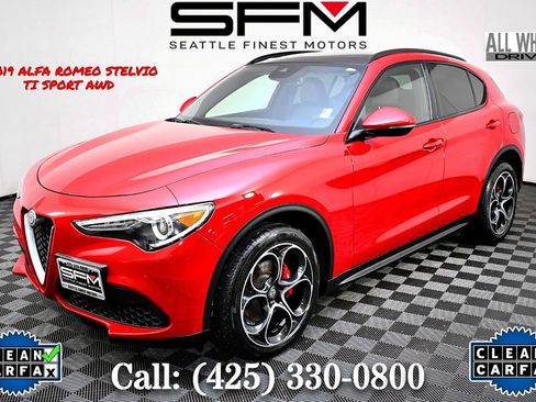 Used 2019 Alfa Romeo Stelvio Ti Sport w/ Quick Order Package 22S Sport image 1