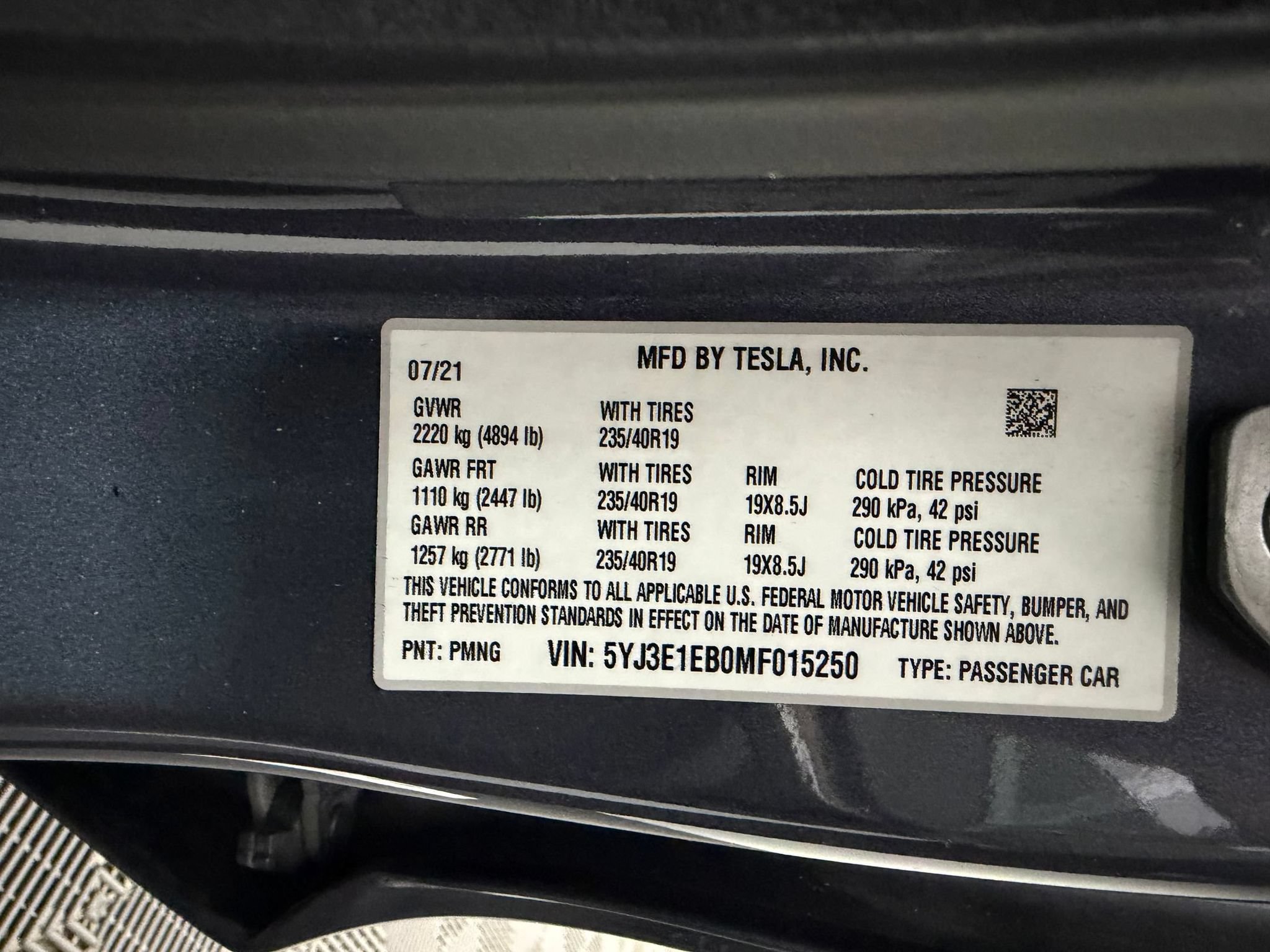 Used 2021 Tesla Model 3 Long Range AWD/4WD image 25