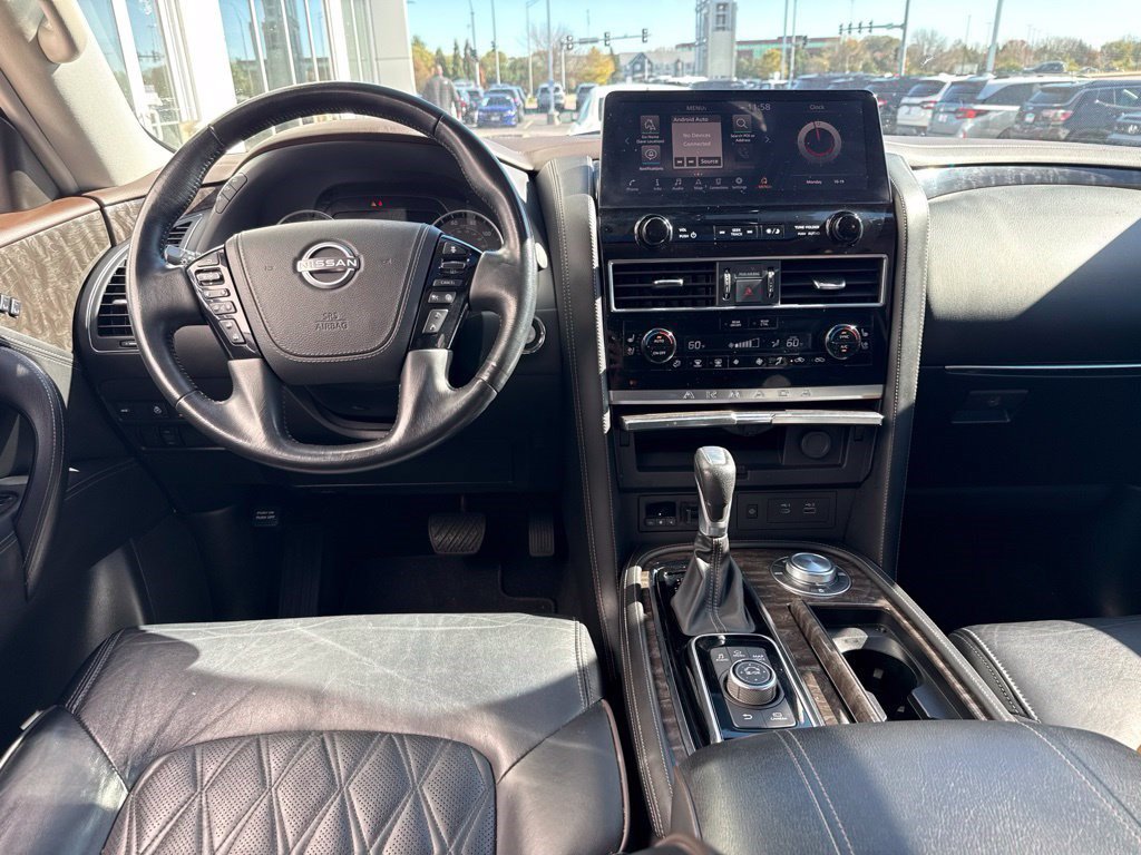 Used 2023 Nissan Armada Platinum w/ Captain's Chairs Package AWD/4WD image 9