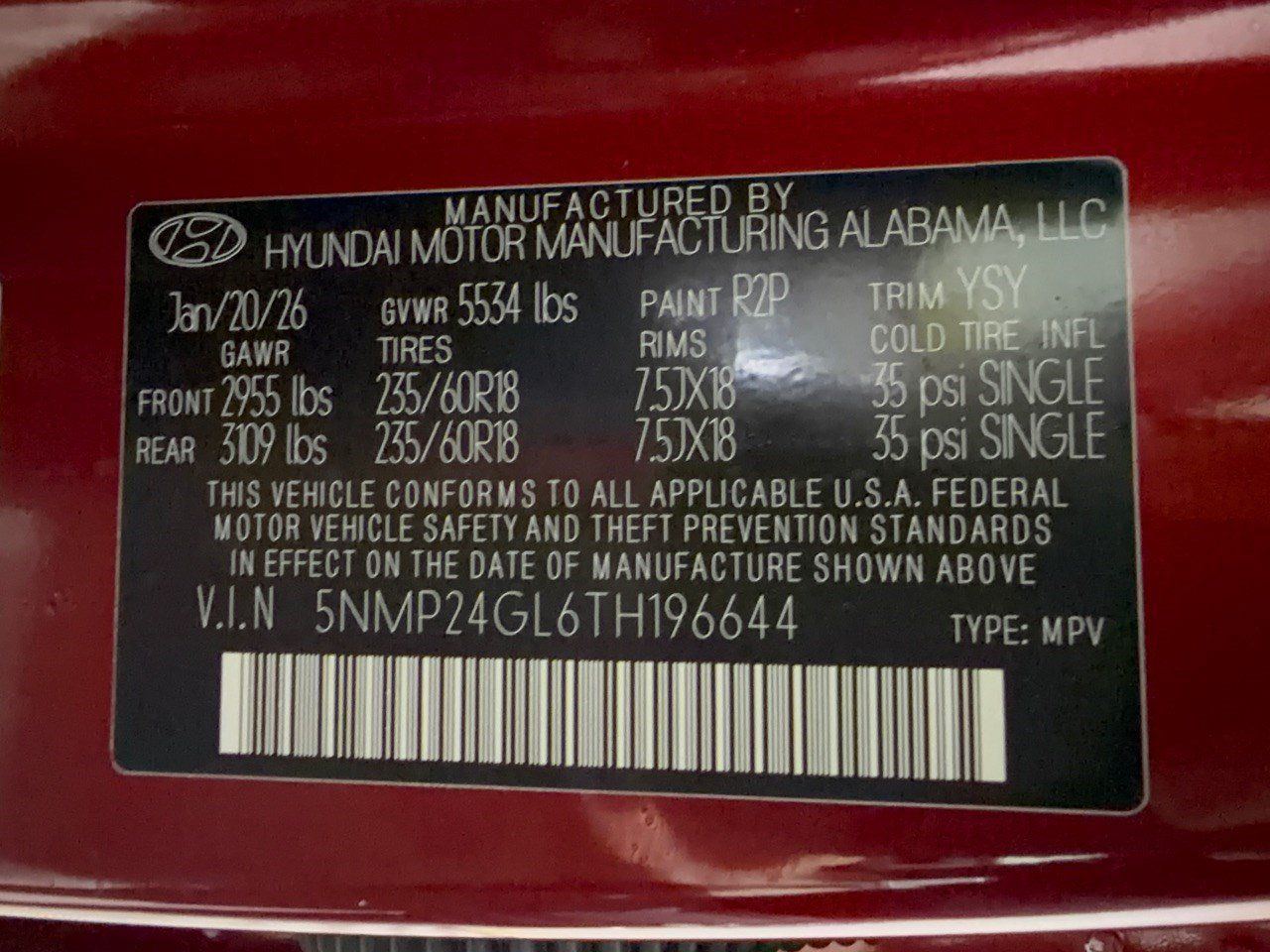 Used 2026 Hyundai Santa Fe SEL FWD image 31