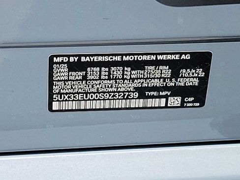 Used 2025 BMW X5 M60i w/ Executive Package AWD/4WD image 29