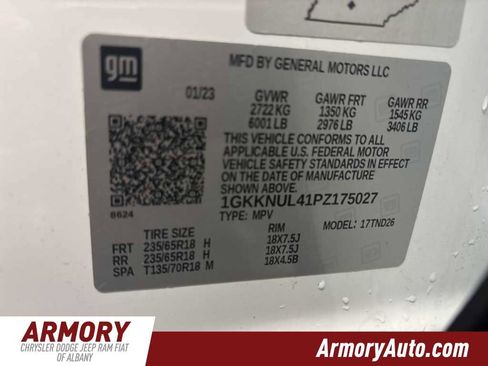 Used 2023 GMC Acadia SLT image 45