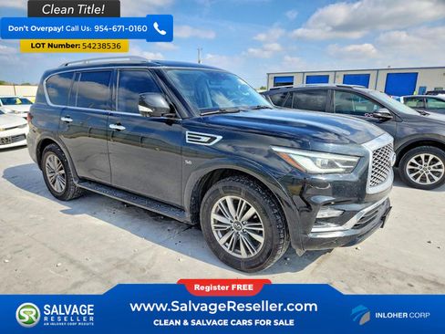 Used 2020 INFINITI QX80 Luxe w/ Proassist Package RWD image 5