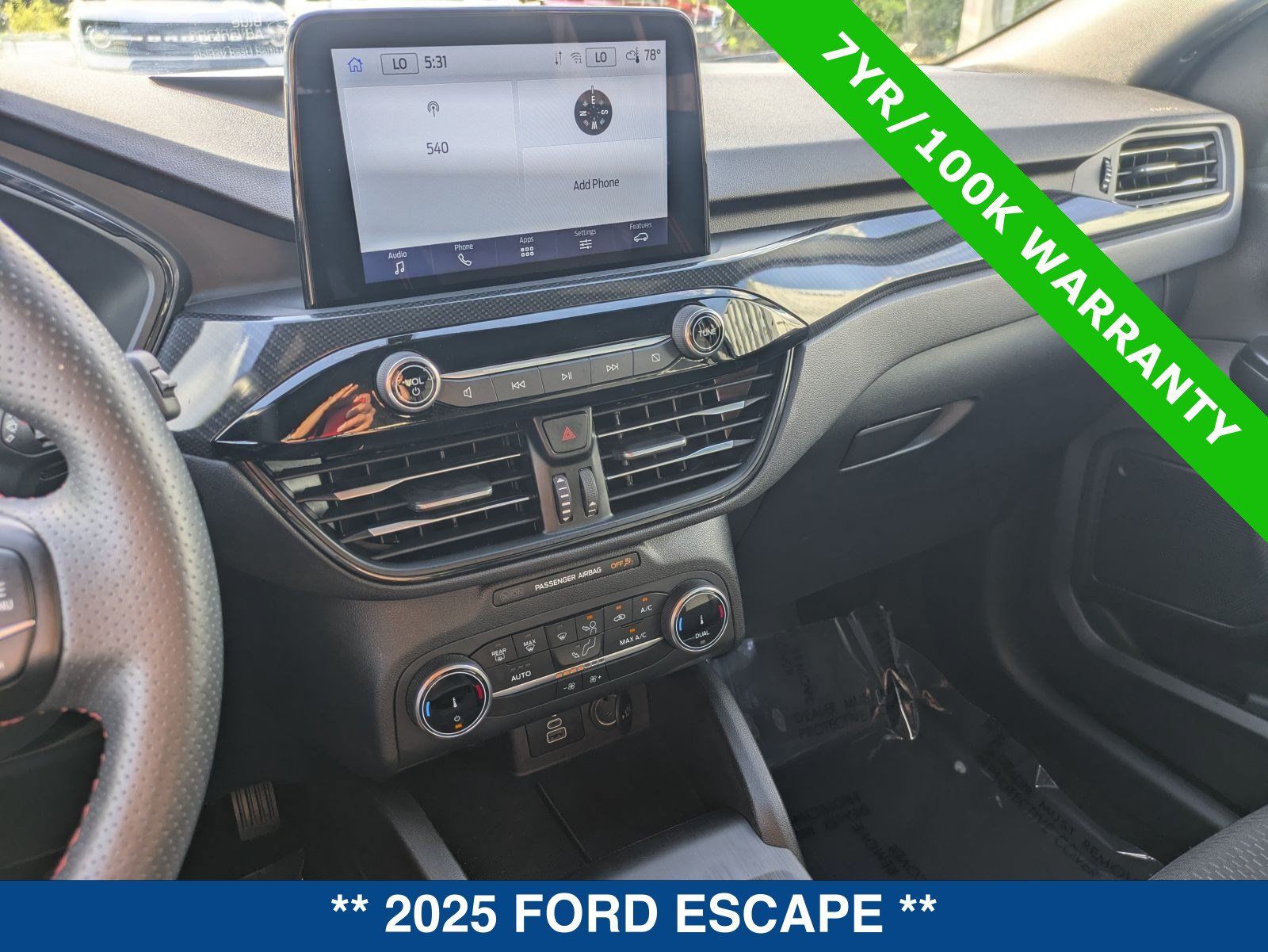 Certified 2025 Ford Escape ST-Line FWD image 29