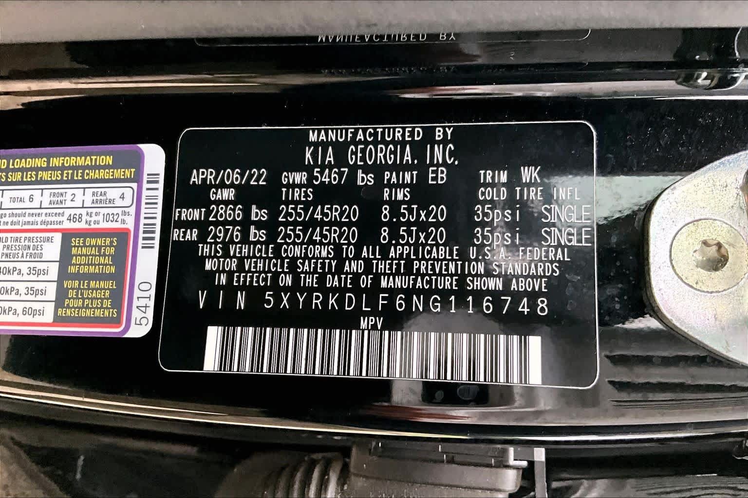 Used 2022 Kia Sorento SX AWD/4WD image 35