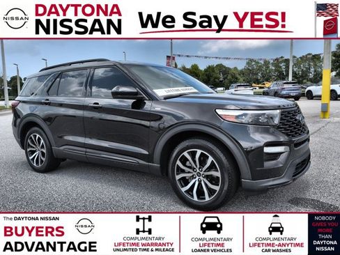 Used 2024 Ford Explorer ST-Line w/ Class IV Trailer Tow Package RWD image 1