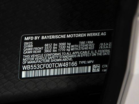 Used 2026 BMW iX xDrive60 w/ M Sport Package AWD/4WD image 33