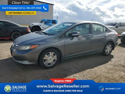 Used 2012 Honda Civic Hybrid Sedan