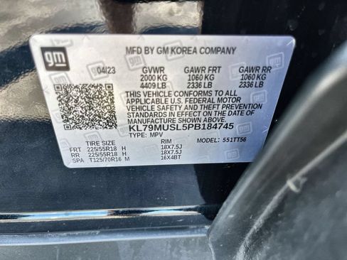 Used 2023 Chevrolet TrailBlazer RS w/ Sun and Liftgate Package AWD/4WD image 34
