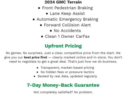 Used 2024 GMC Terrain SLE image 2