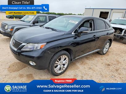 Used 2012 Lexus RX 450h FWD w/ Premium Pkg