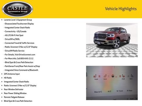 Used 2023 RAM 1500 Laramie AWD/4WD image 7