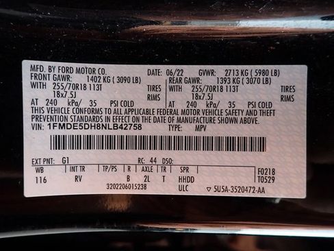 Used 2022 Ford Bronco Outer Banks AWD/4WD image 18