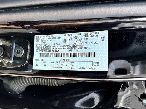 Certified 2025 Ford F150 XLT w/ Equipment Group 301A Standard AWD/4WD image 22