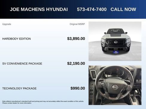Used 2024 Nissan Frontier SV w/ Hardbody Edition AWD/4WD image 5