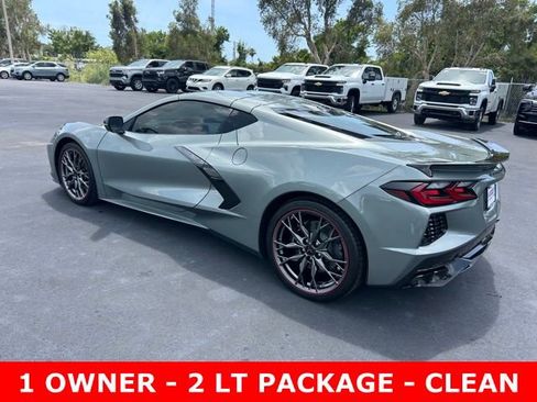 Used 2024 Chevrolet Corvette Stingray Preferred Cpe w/ Stealth Interior Trim Package RWD image 4