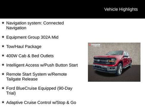 Used 2024 Ford F150 XLT w/ Equipment Group 302A MID AWD/4WD image 2