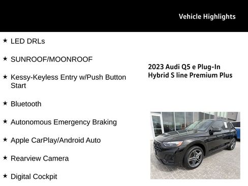 Used 2023 Audi Q5 e Premium Plus w/ Premium Plus Package image 27