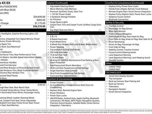 Used 2025 Kia K5 EX FWD image 22