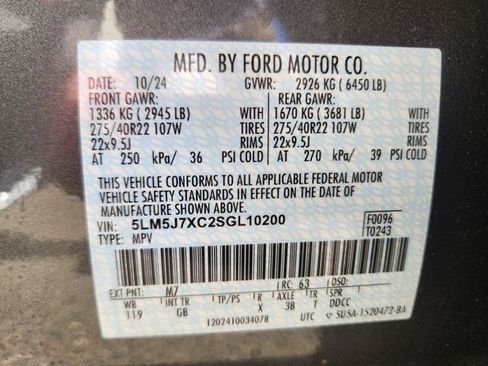 New 2025 Lincoln Aviator Reserve w/ Equipment Group 201A image 24