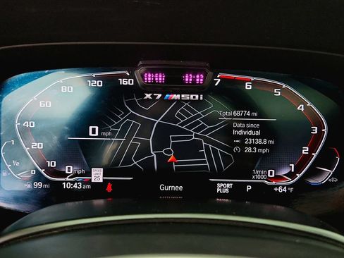 Used 2021 BMW X7 M50i w/ Dynamic Handling Package AWD/4WD image 14