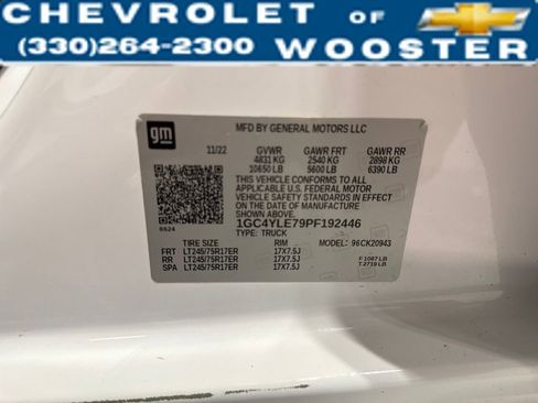 Used 2023 Chevrolet Silverado 2500 W/T w/ WT Fleet Convenience Package image 35